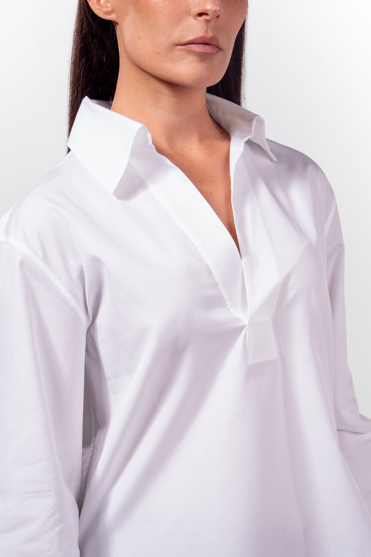 Blouse Largo, Blanc